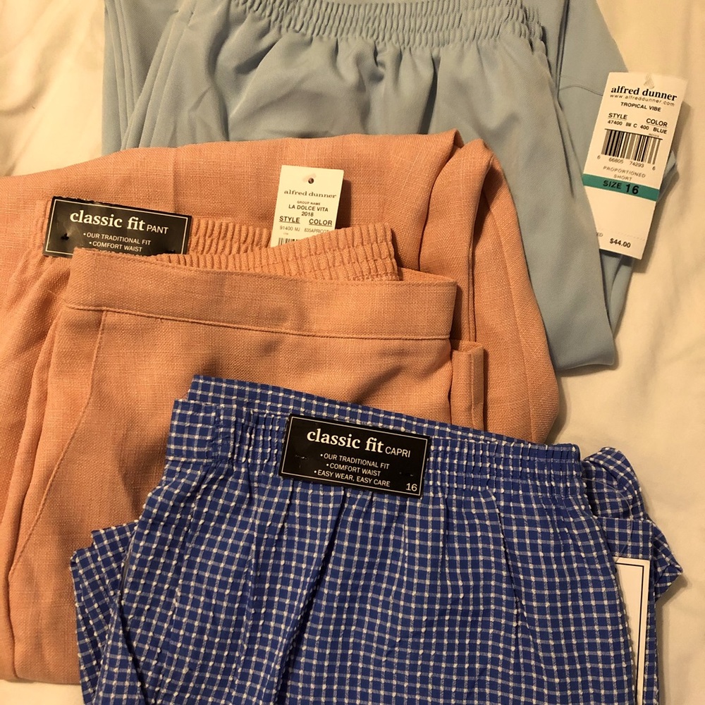 Lot of 3 pairs of Alfred Dunner Pants